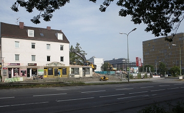 Ein geschichtsträchtiger Ort musste der Abrißbirne weichen