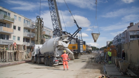 U5-Baustelle Gotthardstraße: Schlitzwand-Arbeiten abgeschlossen