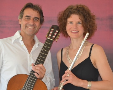 Klangblüten - Konzert am Samstagabend mit Flöte und Gitarre in St. Stephan