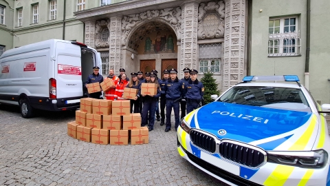 Die Polizeiinspektion Wache des Polizeipräsidiums München hat privat gesammelt