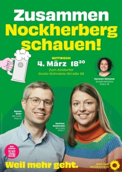 Gemeinsames Public Viewing des Nockherberg-Singspiel in Laim