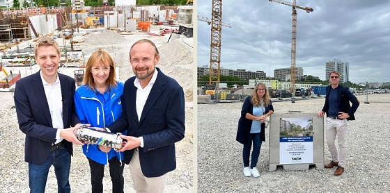 Ein neues Zuhause für Laim: Grundsteinlegung am ehemaligen Tramdepot
